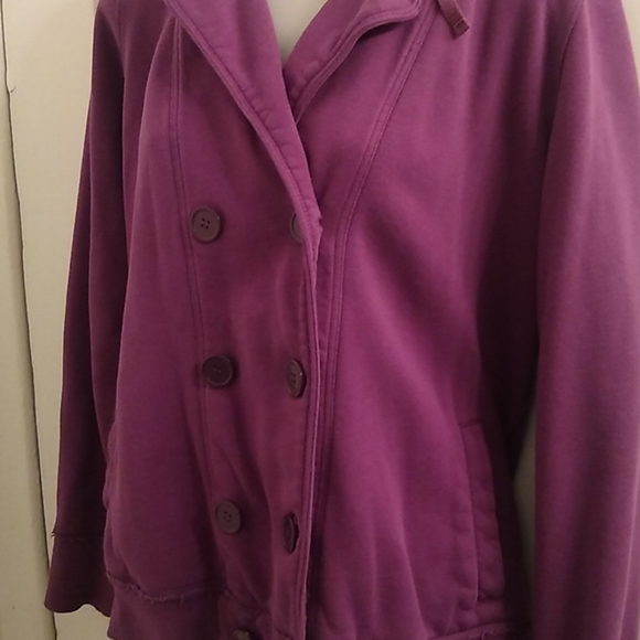 SJB Active Purple Sweater Hoodie - Picture 2 of 3